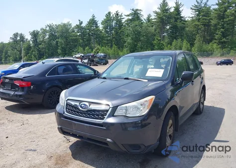 2014 Subaru Forester 2.5I z USA, uszkodzony, nr VIN JF2SJAAC2EH456239